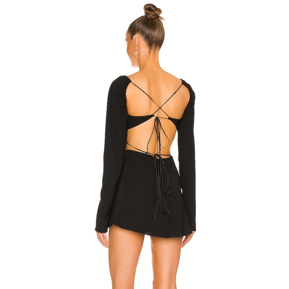 Danielle Guizio - Flore Tie Dress from Revolve - Picture 3 of 3